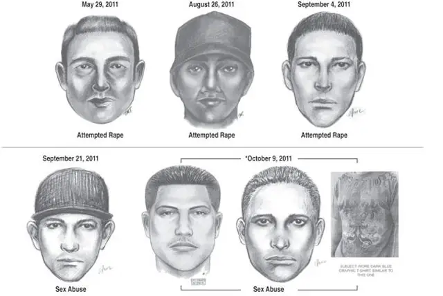 Suspect Joshua Flecha apparently resembles one of these sketches